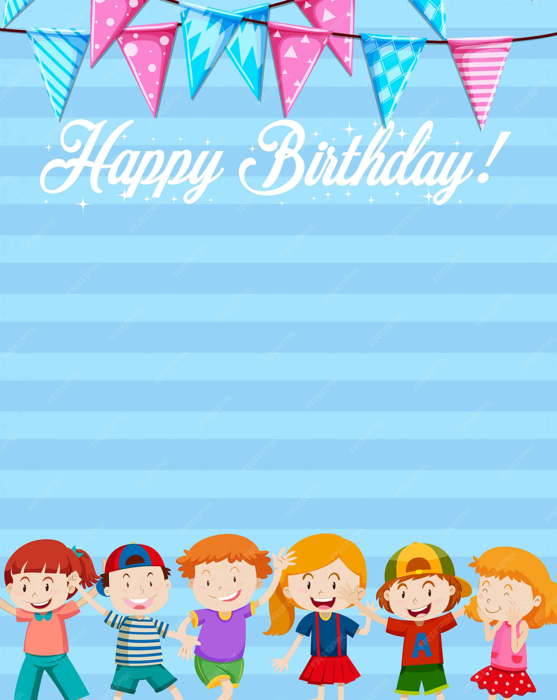 free-vector-a-birthday-note-template