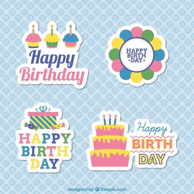 Happy Birthday Stickers Free Download digitalnot