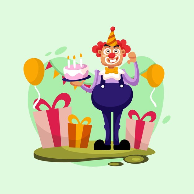 Download Birthday vector logo icon illustration | Premium Vector