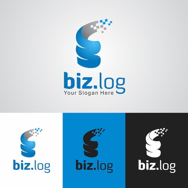 Download Free Bizlog With B Creative Concept Logo Design Template Premium Vector Use our free logo maker to create a logo and build your brand. Put your logo on business cards, promotional products, or your website for brand visibility.