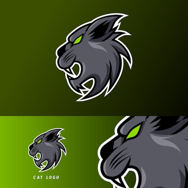 Download Free Black Angry Cat Mascot Sport Gaming Esport Logo Template For Streamer Squad Team Club Premium Vector Use our free logo maker to create a logo and build your brand. Put your logo on business cards, promotional products, or your website for brand visibility.