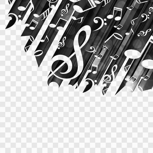 Sacrosegtam Black Music Notes Logo vrogue.co