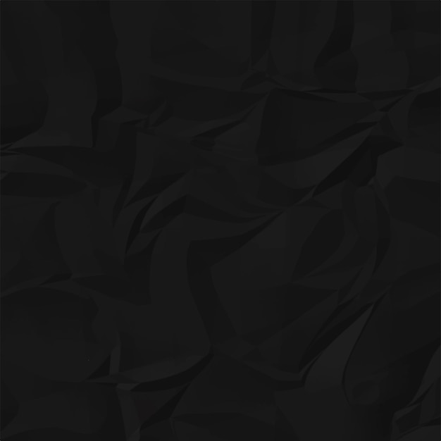 Premium Vector Black Crumpled Paper Background 1329