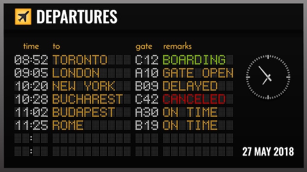 free-vector-black-electronic-airport-board-realistic-composition-with