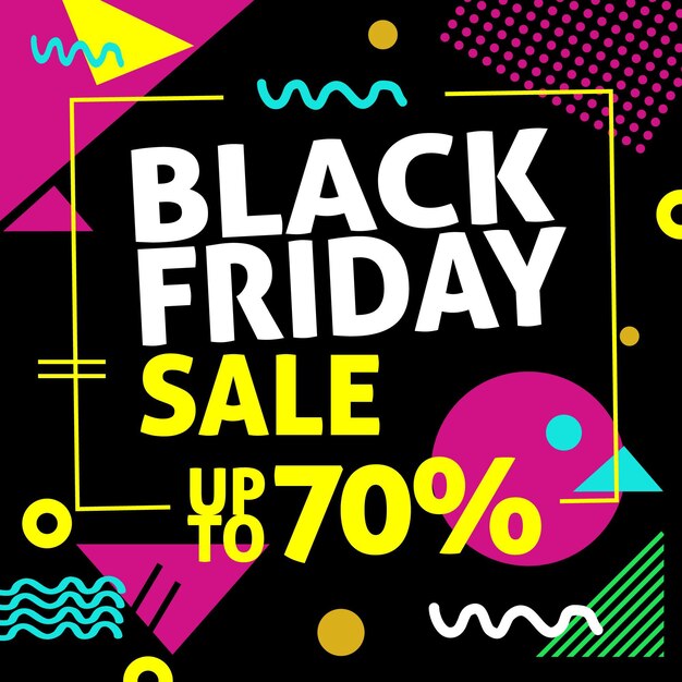 Free Vector | Black friday concept in flat design