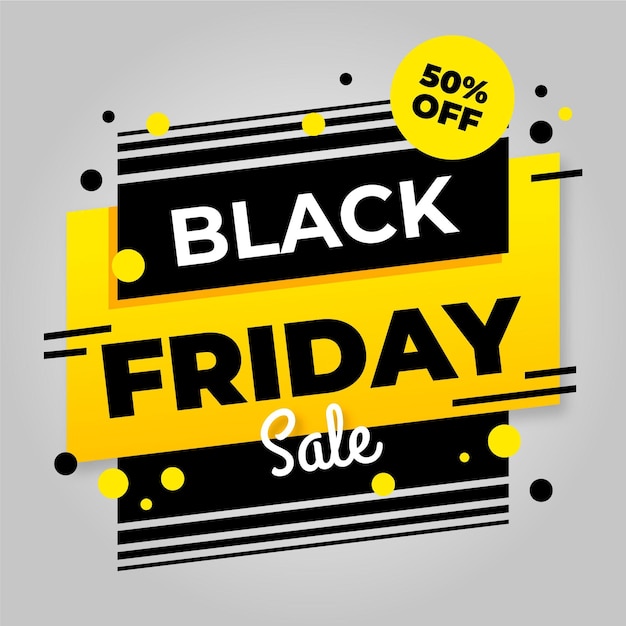 Free Vector | Black friday concept in flat design