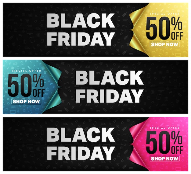 Download Free Black Friday Poster Or Banner With Open Gift Wrap Paper Concept Use our free logo maker to create a logo and build your brand. Put your logo on business cards, promotional products, or your website for brand visibility.