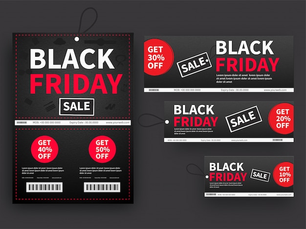 Black friday sale. | Premium Vector
