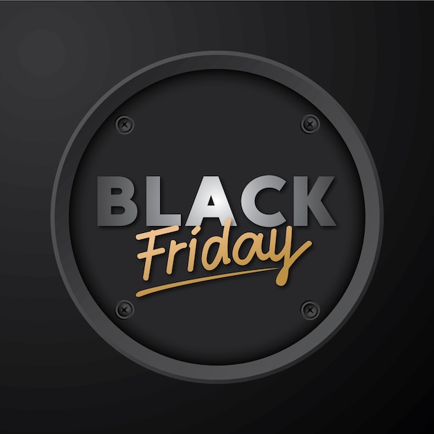 Premium Vector Black Friday Symbol