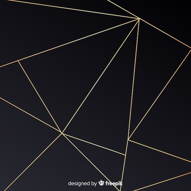 Free Vector | Black and gold background