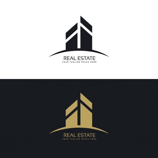 Download Free Black And Gold Real Estate Logo Free Vector Use our free logo maker to create a logo and build your brand. Put your logo on business cards, promotional products, or your website for brand visibility.