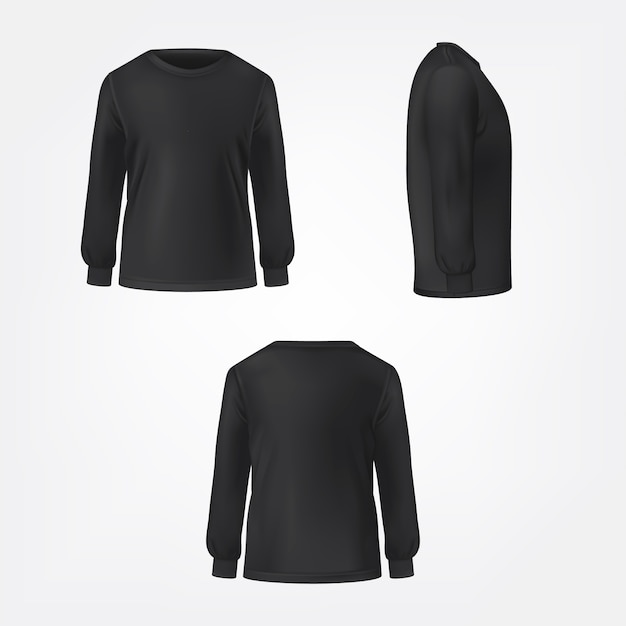 black long sleeve jumper