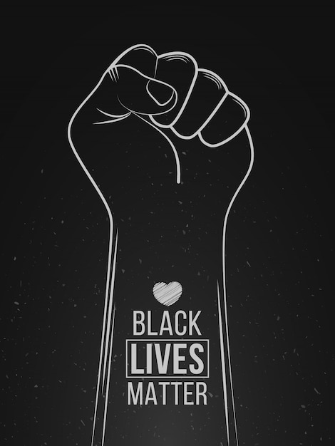 Download Black lives matter protest. stop violence to black people ...