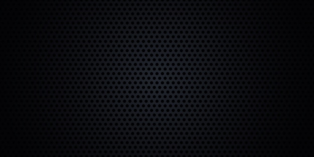 Premium Vector | Black metal steel carbon fiber texture background.