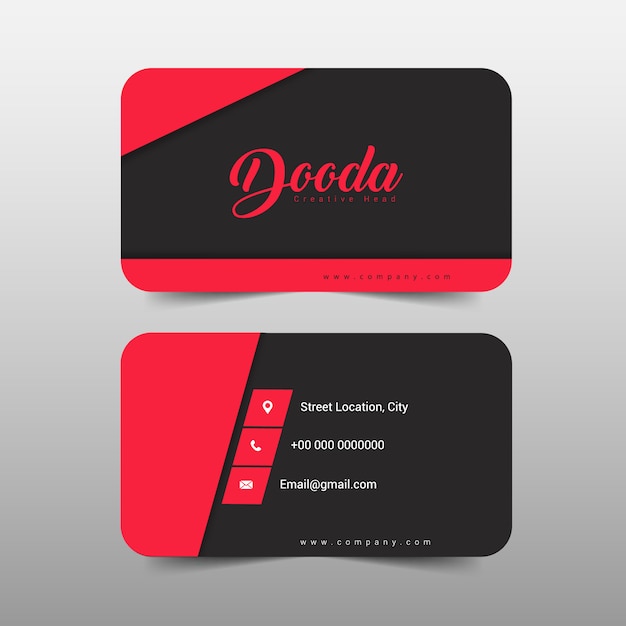 Download Free Black And Pink Business Card Free Vector Use our free logo maker to create a logo and build your brand. Put your logo on business cards, promotional products, or your website for brand visibility.
