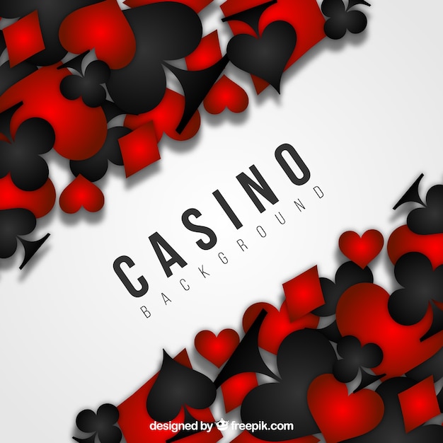 casino red and black gift card box