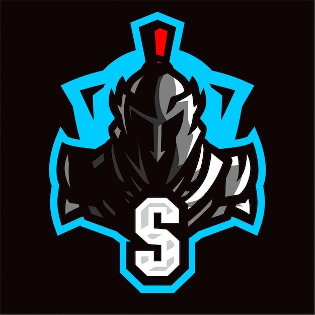 Download Free Black Sparta Mascot Gaming Logo Premium Vector Use our free logo maker to create a logo and build your brand. Put your logo on business cards, promotional products, or your website for brand visibility.