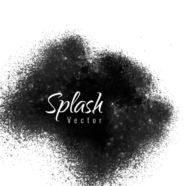 Black Splash Background