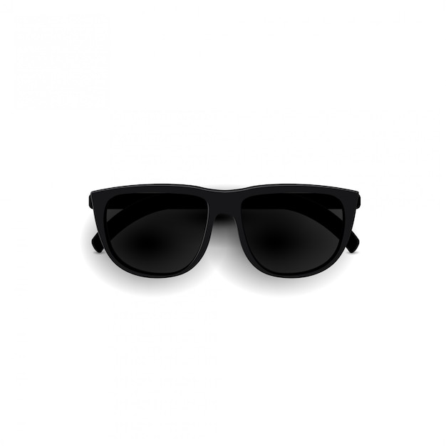 sunglasses top view