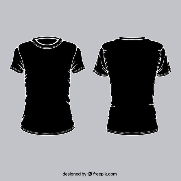 Download Black t shirts Vector | Free Download