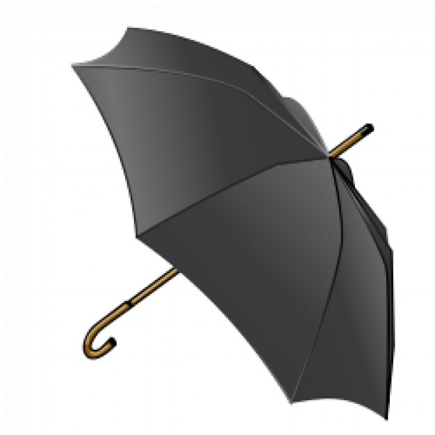 Black umbrella | Free Vector