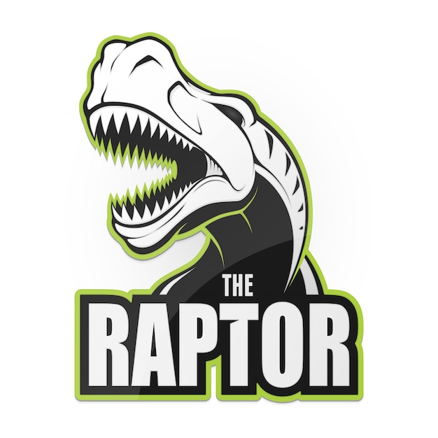 Download Free Black And White Dinosaur Raptor Illustration Premium Vector Use our free logo maker to create a logo and build your brand. Put your logo on business cards, promotional products, or your website for brand visibility.