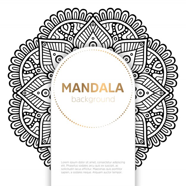 Download Free Black And White Mandala Template Background Free Vector Use our free logo maker to create a logo and build your brand. Put your logo on business cards, promotional products, or your website for brand visibility.