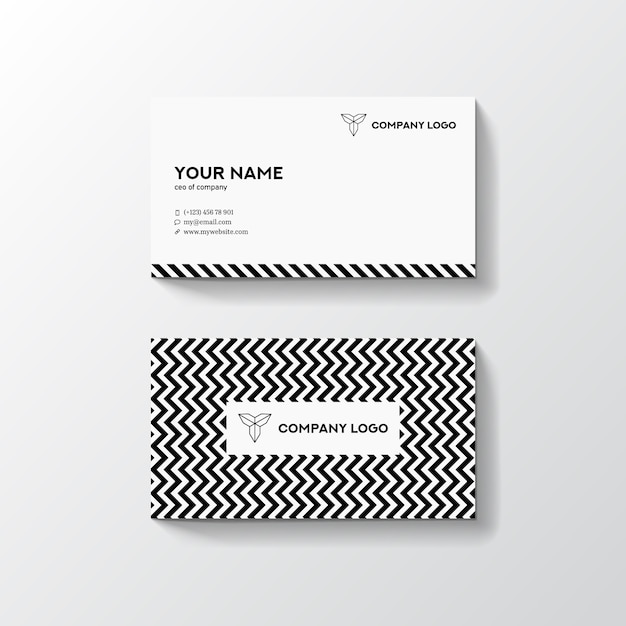 Download Free Black And White Pattern Background Minimal Business Card Design Use our free logo maker to create a logo and build your brand. Put your logo on business cards, promotional products, or your website for brand visibility.
