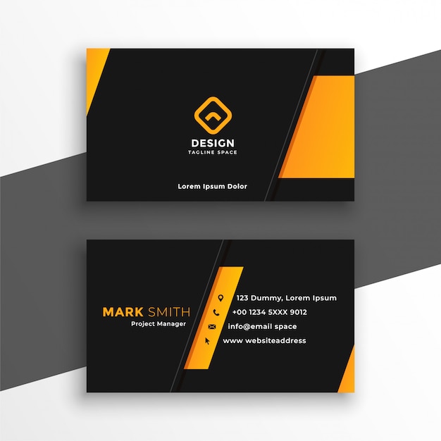 Download Bussines Card Yellow Images Free Vectors Stock Photos Psd PSD Mockup Templates