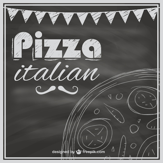 blackboard-pizza-menu-template-vector-free-download