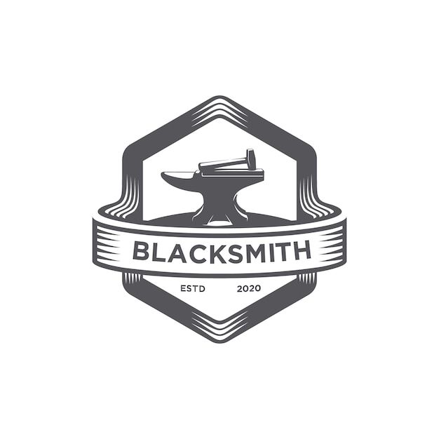 Download Free Blacksmith Emblem Premium Vector Use our free logo maker to create a logo and build your brand. Put your logo on business cards, promotional products, or your website for brand visibility.