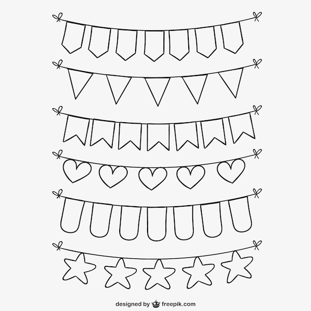 Download Free Download Free Blank Bunting Collection Vector Freepik Use our free logo maker to create a logo and build your brand. Put your logo on business cards, promotional products, or your website for brand visibility.
