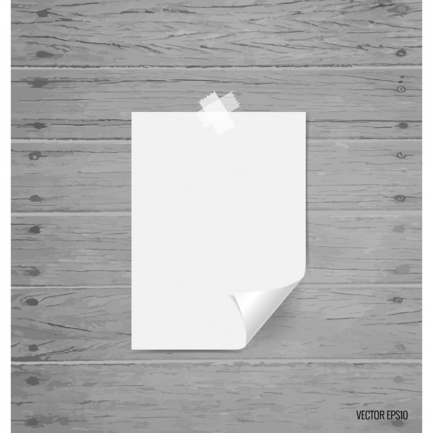 Free Vector | Blank paper sheet