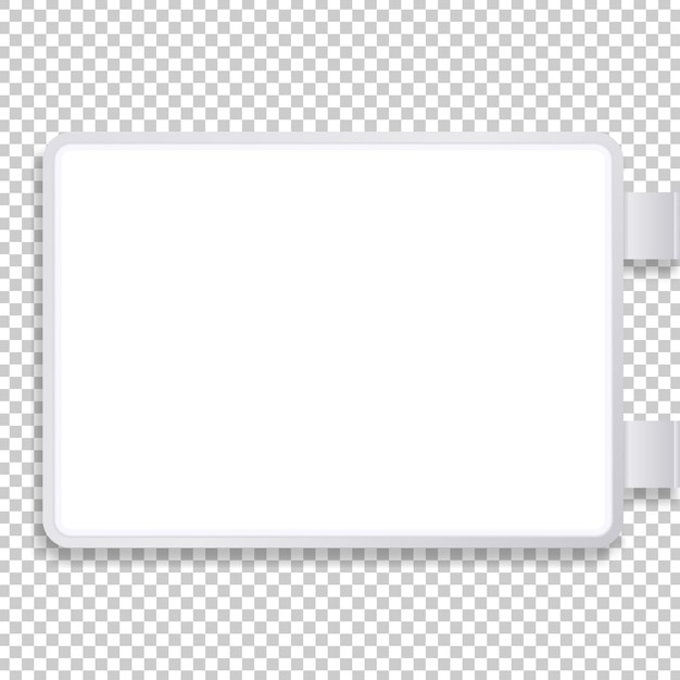 Premium Vector | Blank signboard