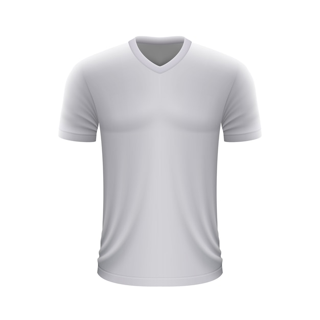 Blank soccer shirt Premium Vector