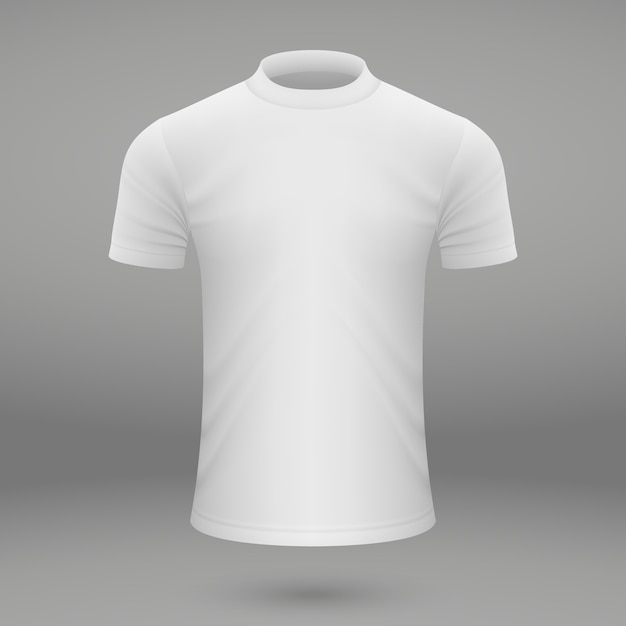 White Blank Shirt Template