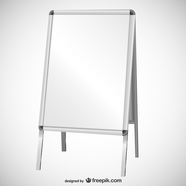 Download Blank whiteboard Vector | Free Download