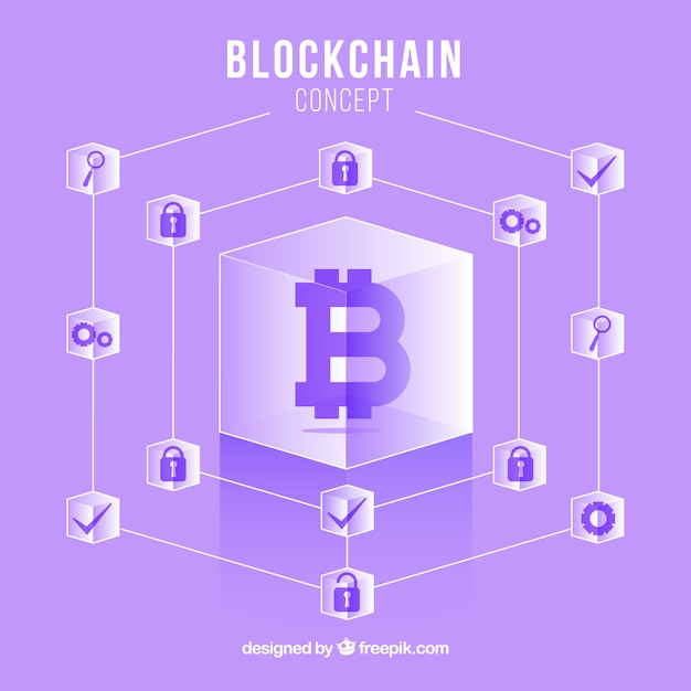 Blockchain concept | Free Vector