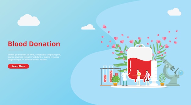 premium-vector-blood-donation-concept-for-website-template-banner
