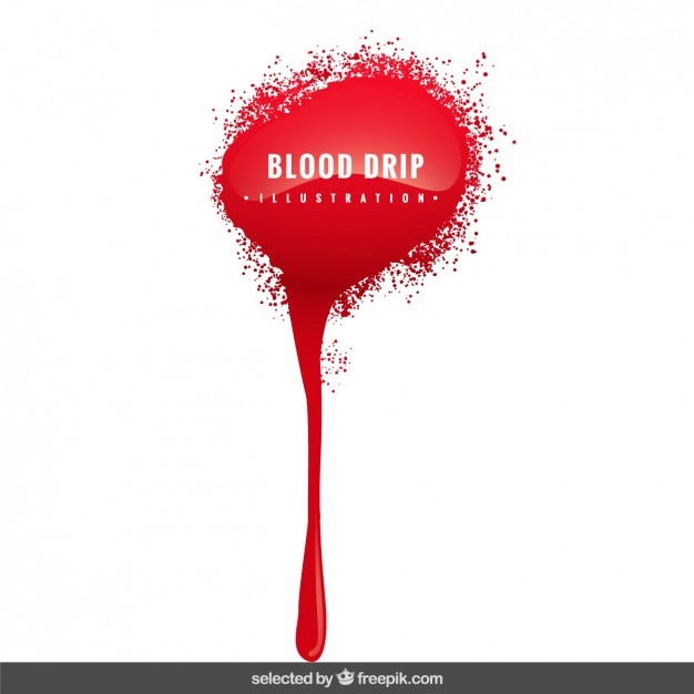 dripping blood clipart free - photo #38