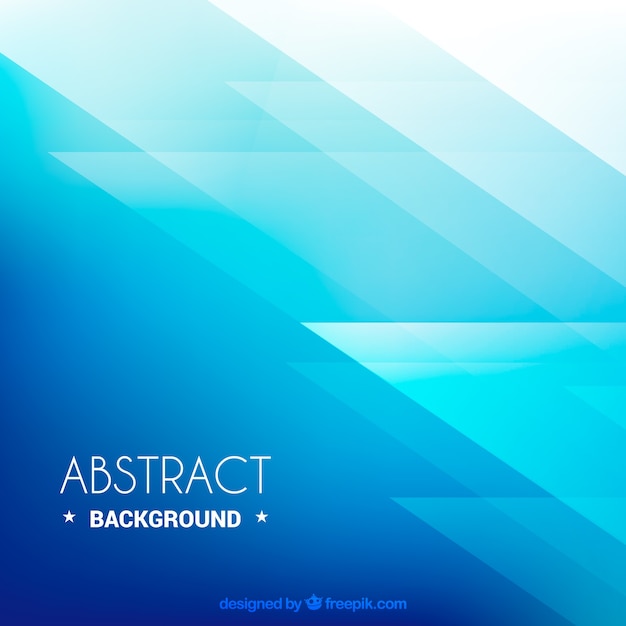 Free Vector | Blue abstract background, geometric shapes
