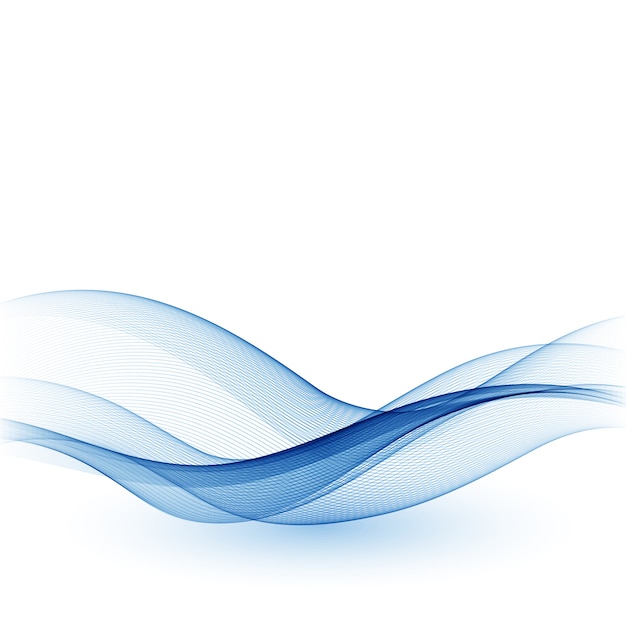 Blue abstract wave. abstract background wave | Premium Vector