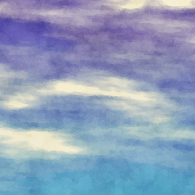 Blue and purple watercolor background Vector | Free Download