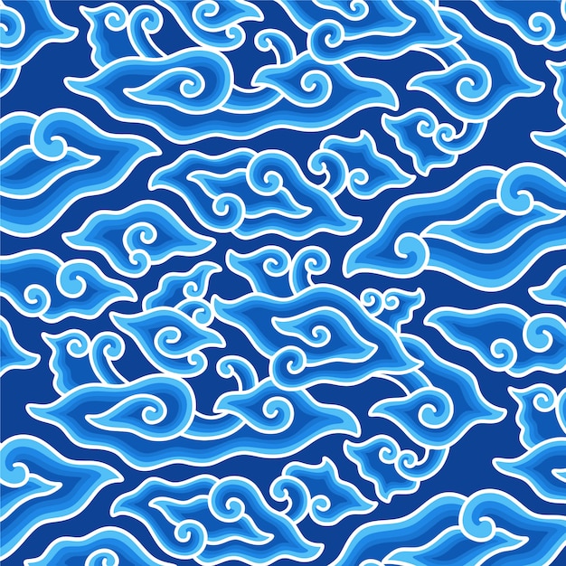Download Free Blue Batik Abstract Pattern Premium Vector Use our free logo maker to create a logo and build your brand. Put your logo on business cards, promotional products, or your website for brand visibility.
