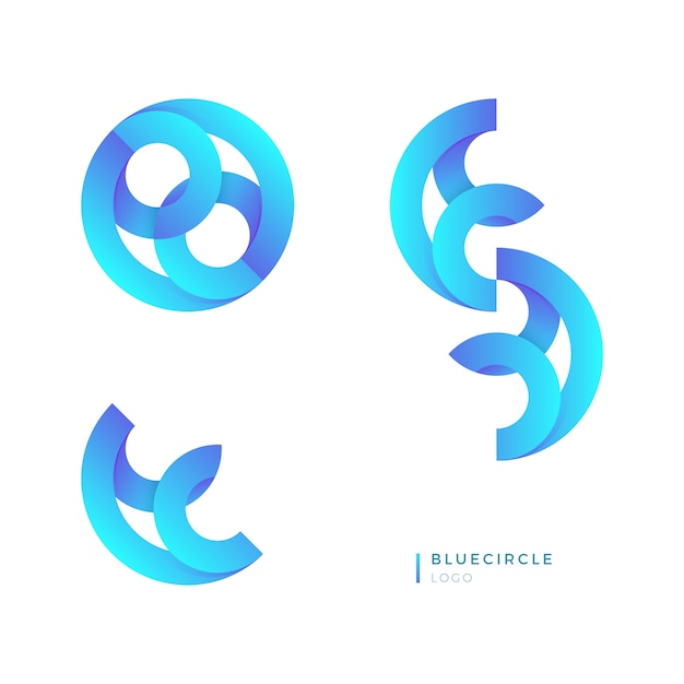 Download Free Blue Circle Logo Premium Vector Use our free logo maker to create a logo and build your brand. Put your logo on business cards, promotional products, or your website for brand visibility.