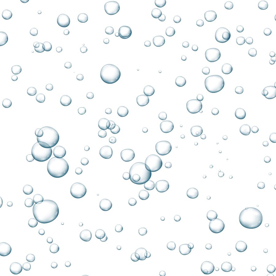 Premium Vector | Blue fizzy bubbles. sparkles underwater stream in ...