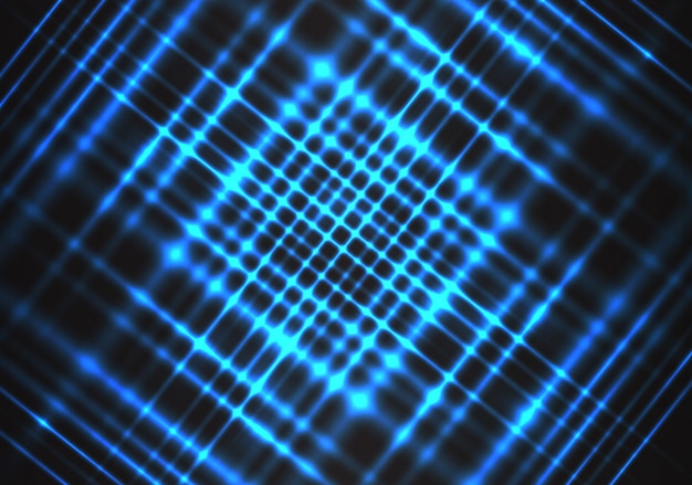 Premium Vector | Blue light circuit digital power technology background.