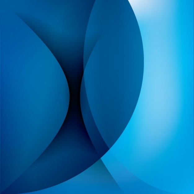 Blue light gradient abstract background