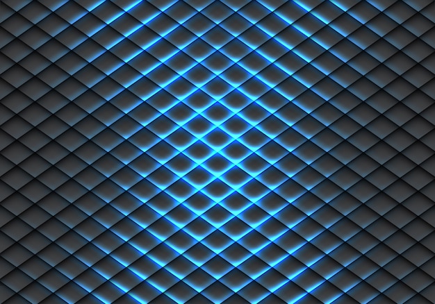 Premium Vector Blue Light Line Fish Skin Pattern On Dark Grey Background