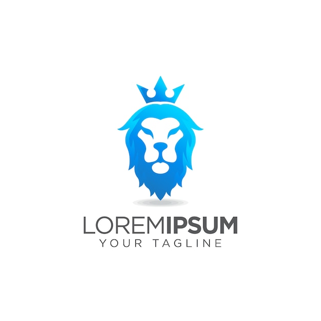Download Free Blue Lion Head Logo Premium Vector Use our free logo maker to create a logo and build your brand. Put your logo on business cards, promotional products, or your website for brand visibility.